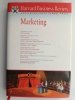 MARKETING. Harvard Business Review